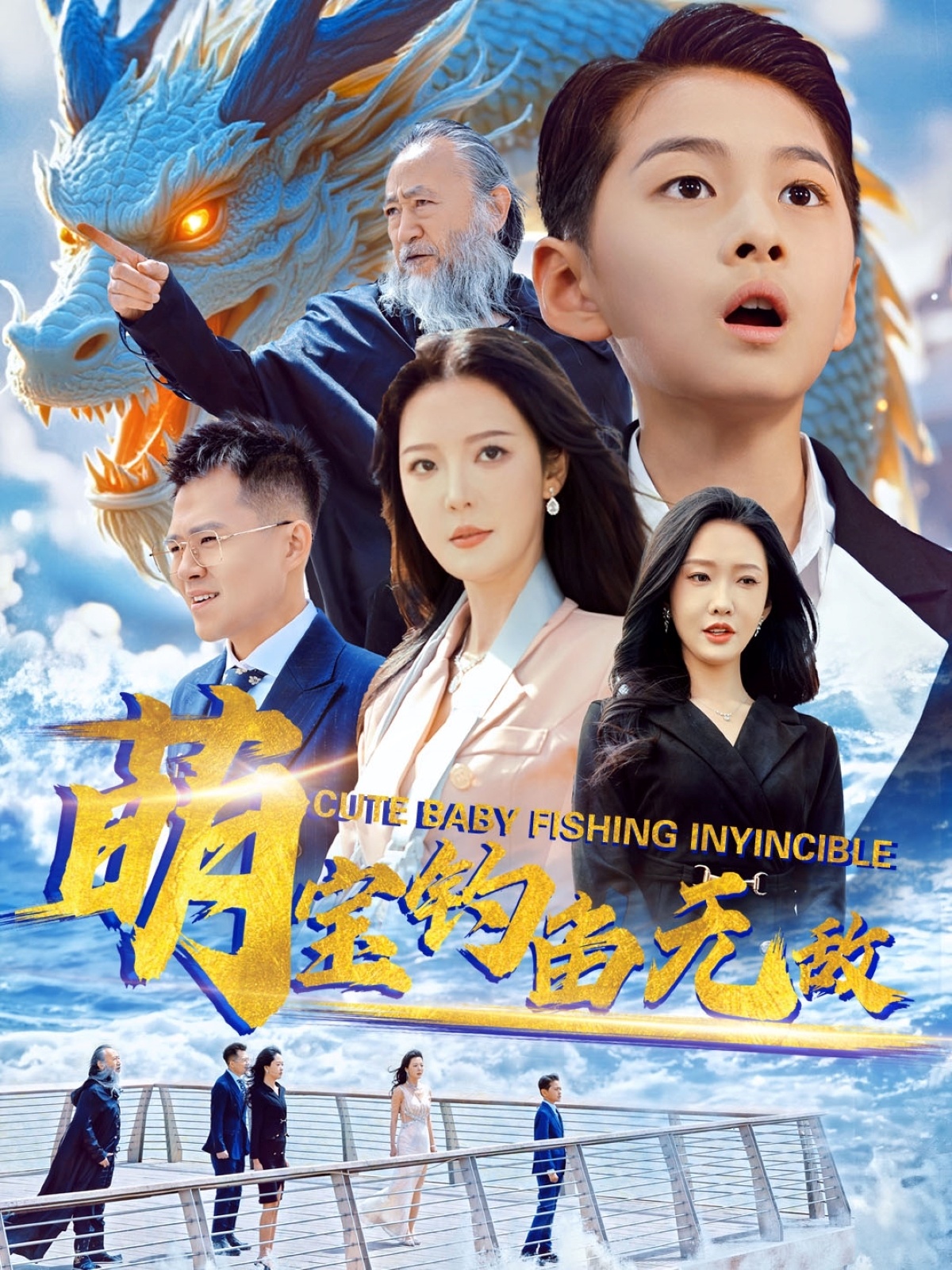 短剧《萌宝钓鱼无敌》 短剧全集在线，免费高清观看，大结局震撼来袭！