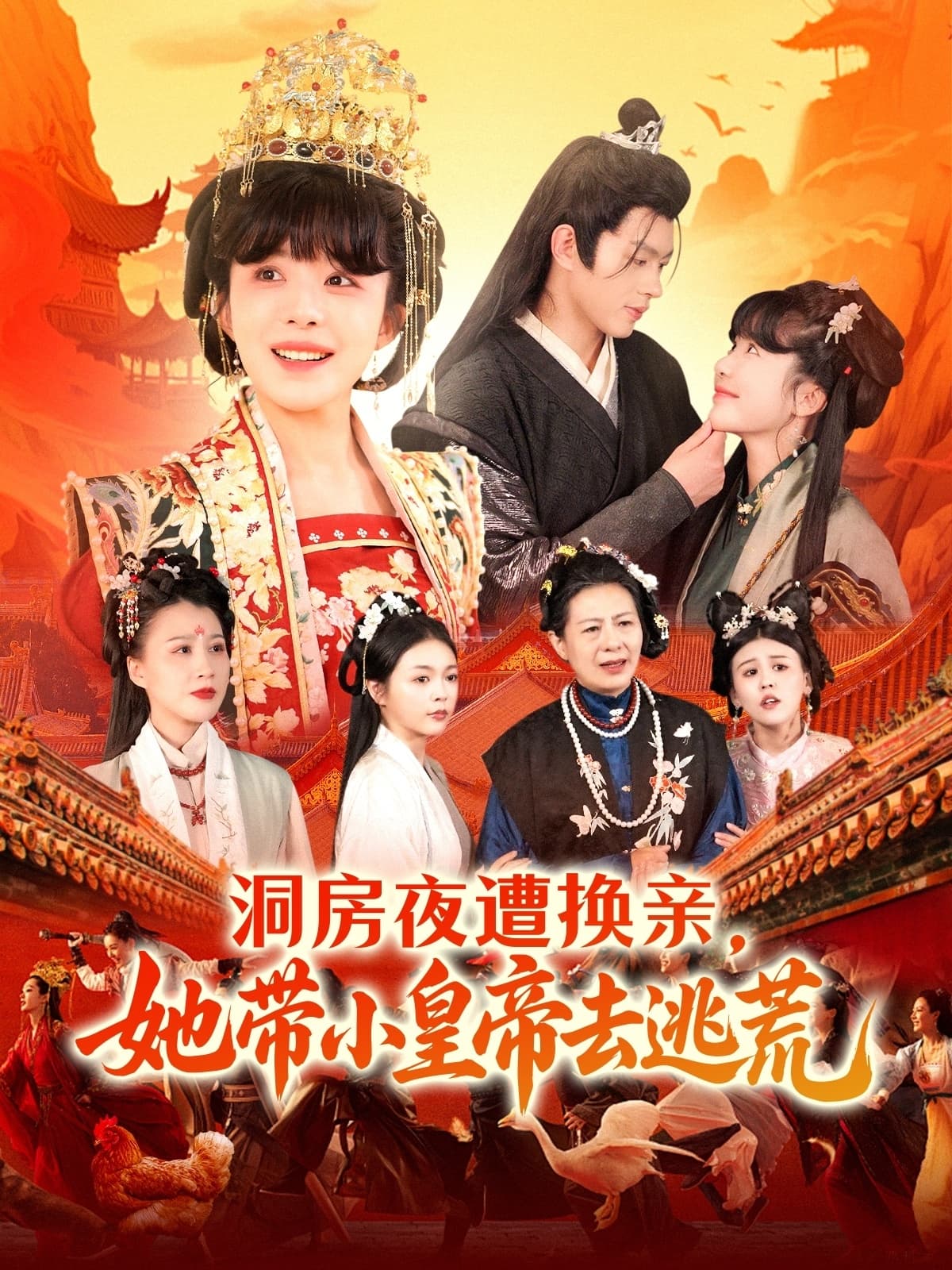 短剧《洞房夜遭换亲，她带小皇帝去逃荒》 高清无广告！全集免费在线观看，大结局已完结