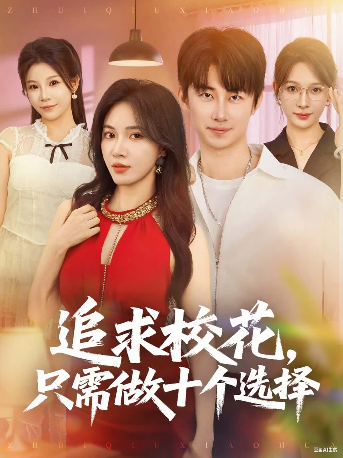 短剧《追求校花只需做十个选择，开局拿捏校花，我有神级系统怕什么》 全集免费在线，高清画质，大结局已完结